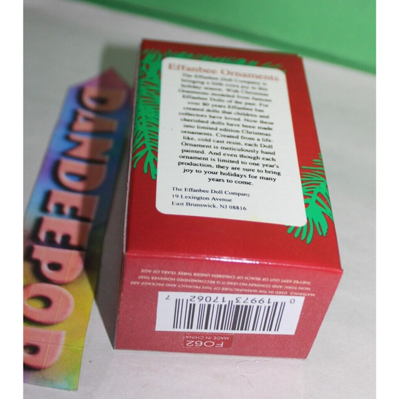 Effanbee Doll Company F062 Christmas Series Wizard Oz Wicked Witch Ornament 1999 - Picture 4 of 4